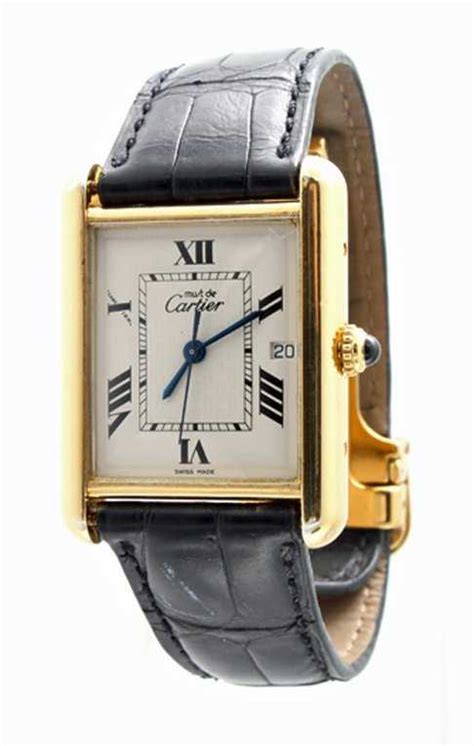 cartier tank water resistance.